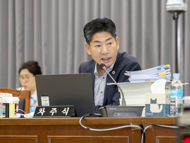 경상북도의회 차주식 도의원. 경북도의회 제공