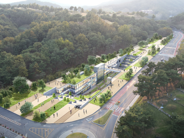 세계유산 탐방거점센터 조감도. 고령군 제공.