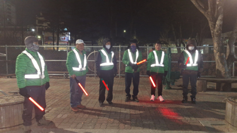 영주시 하망동, 자율방재단과 한파대비 재해우려지역 점검 