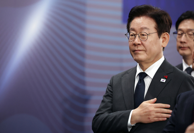 이재명 대통령이 5일 충남 천안시 한국기술교육대학교에서 열린 