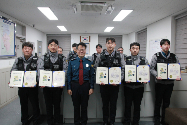 영주경찰서 동부지구대,  '올해의 베스트 지역경찰관서' 선정