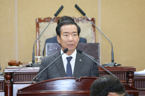 구인모 거창군수, 군 의회 시정 연설로 2026년 군정 방향 밝혀
