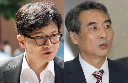 한동훈, 민중기. 연합뉴스