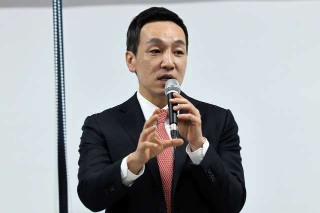 3일 김민수 국민의 최고위원이 광주 서구 치평동 국민의힘 광주시당 사무실을 찾아 