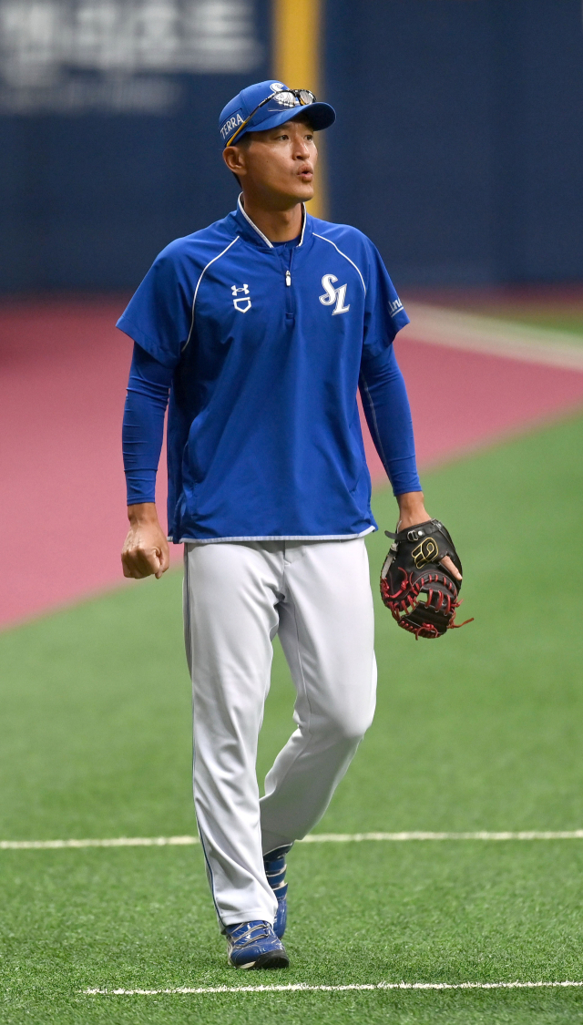 채상병 1군 야수 총괄코치. 삼성 제공