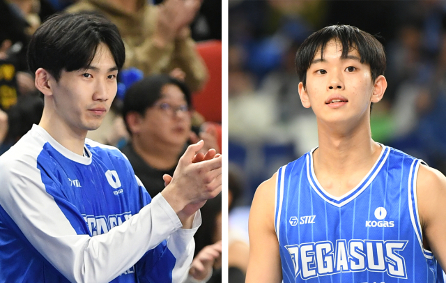 김민규(왼쪽)와 양우혁(오른쪽). KBL 제공.