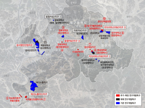 대구연구개발특구 면적 확장, 디지털 융복합·혁신 박차