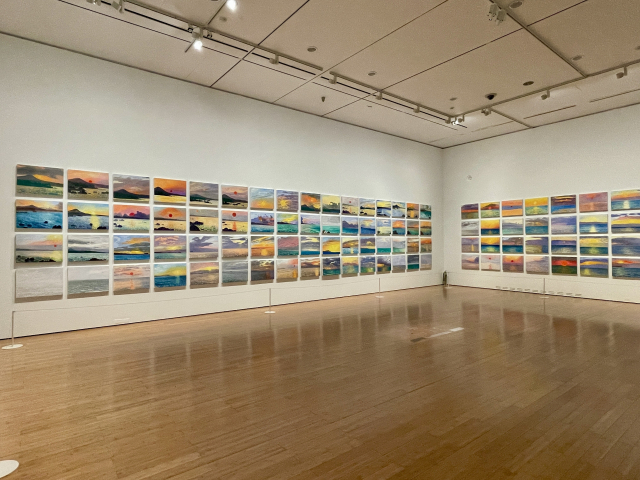 대구미술관에 전시 중인 허윤희 작가의 작품 