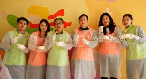 미래에셋증권, 과학기술인공제회와 벽화 봉사활동 진행