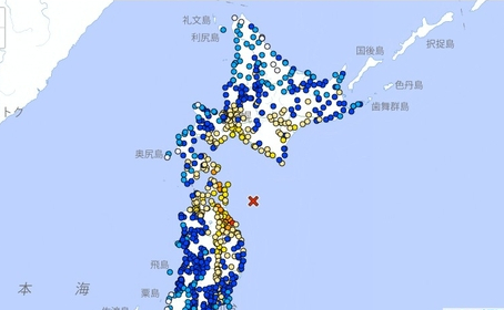日아오모리현 앞바다 규모 6.4 지진…