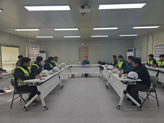 대구도시개발공사는 지난달 24일부터 이달 9일까지 공사가 관리 중인 전 사업장을 대상으로 동절기 안전점검을 실시했다. 대구도시개발공사 제공