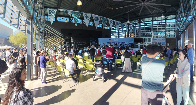안동병원 미 아리조나 한국문화축제에 참가했다. 안동병원 제공