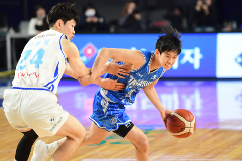 가스공사, 삼성 맞아 80대 76 역전승