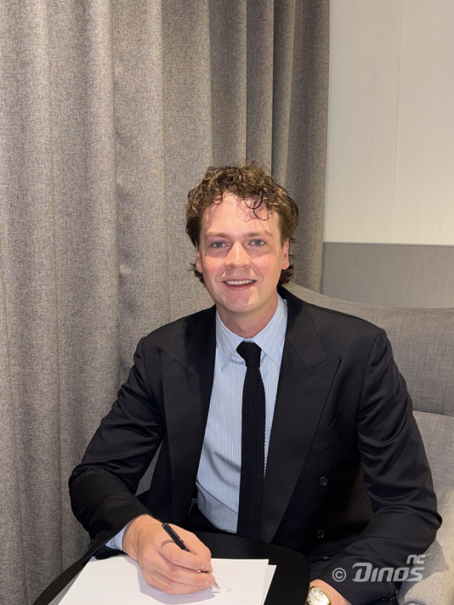 NC다이노스의 새 외국인 투수로 커티스 테일러 모습.