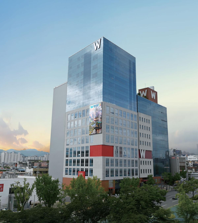 증축 공사를 마친 W병원 신관