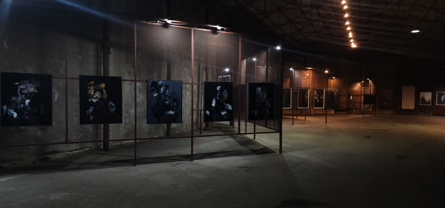 길후 개인전이 열리고 있는 부산 스페이스 원지. 작가 제공