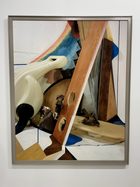 갤러리 팔조에 전시된 조경재 작가의 작품. 이연정 기자