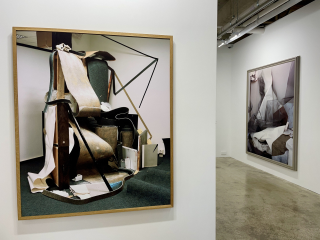 조경재 개인전이 열리고 있는 갤러리 팔조 전경. 이연정 기자