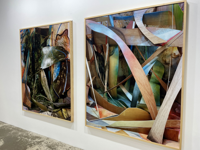 조경재 개인전이 열리고 있는 갤러리 팔조 전경. 이연정 기자