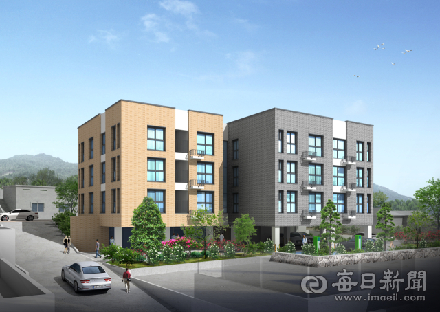 경북 울릉군 북면 현포리 일원에 2026년 준공 예정인 지상 4층 규모의 