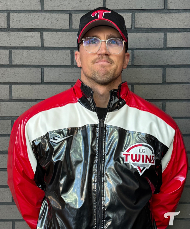 LG 트윈스의 라클란 웰스. LG SNS 제공