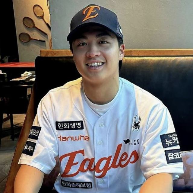 한화 이글스의 왕옌청. 한화 SNS 제공