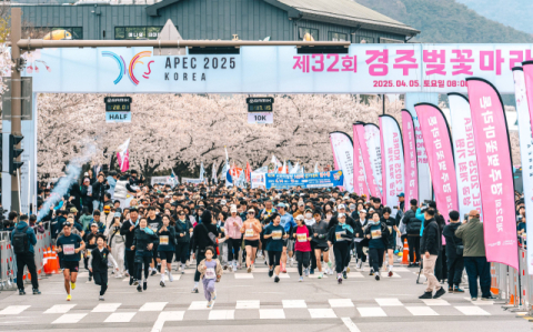경주벚꽃마라톤, 내년 4월 4일 열린다