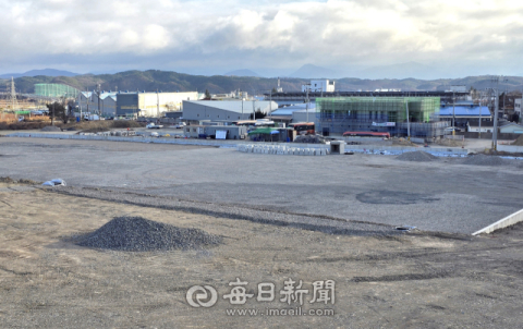 시공업체 미납 세금 때문에…영천 공영차고지 공사 중단