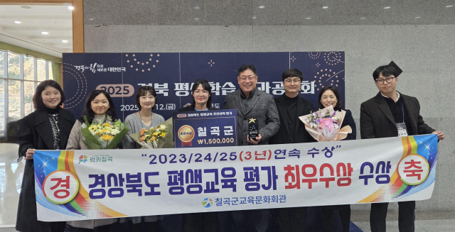칠곡군 2025년 평생교육 추진시책 평가 