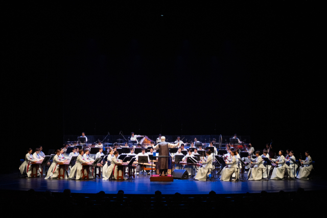 국악단연주사진. 대구문화예술진흥원