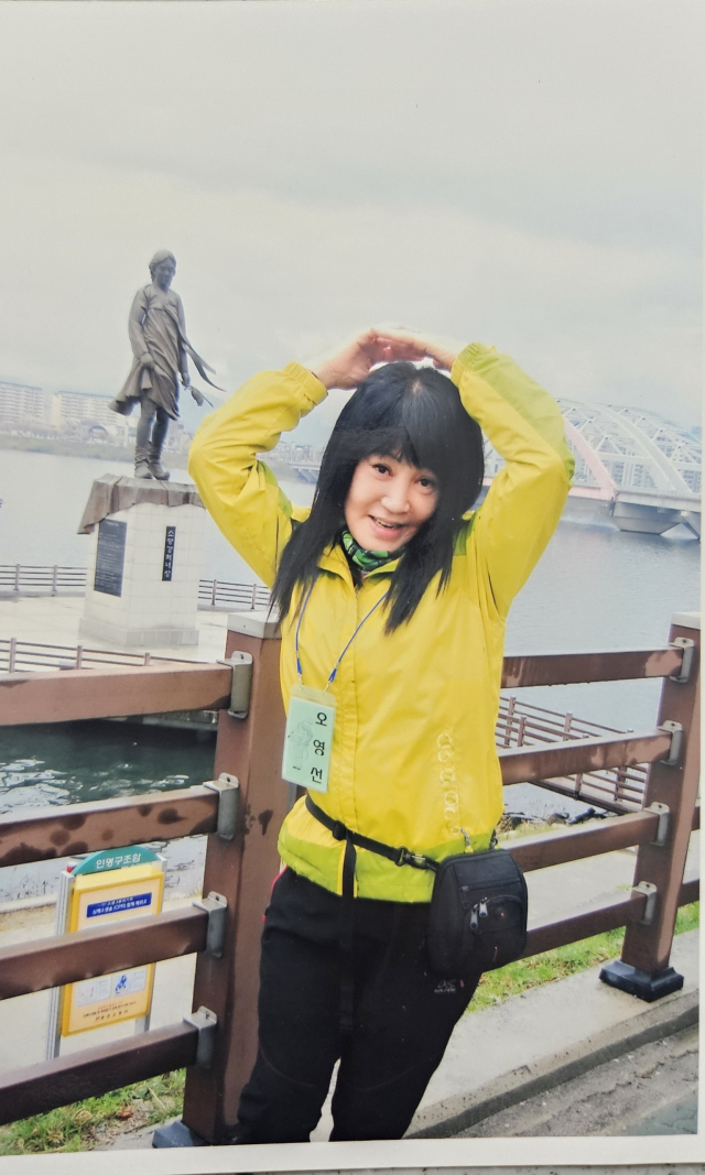 갑작스럽게 쓰러진 뒤 뇌사 상태에 빠진 오영선(67) 씨가 삶의 마지막 순간에 3명을 살리고 하늘의 별이 됐다. 한국장기조직기증원 제공