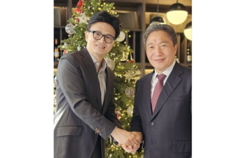 한동훈, 이학재 응원 입장 밝혀 