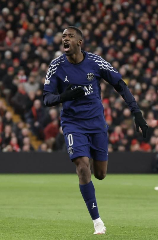 PSG의 우스만 뎀벨레. PSG SNS 제공