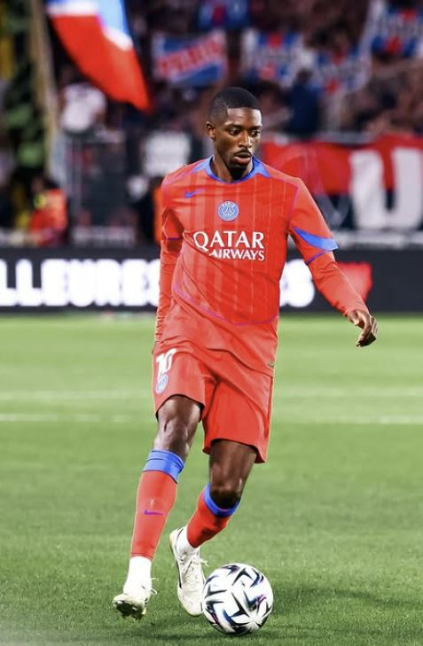 PSG의 우스만 뎀벨레. 뎀벨레 SNS 제공