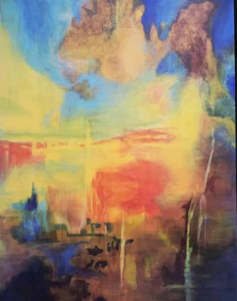 예수형, The illusion of time5, Acrylic on Canvas, 116.8X91cm, 2025