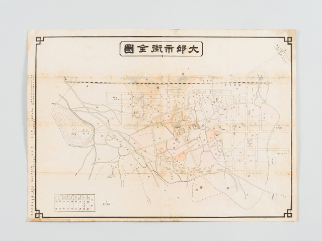 1909년 대구시 가전도. 대구근대역사관 제공.
