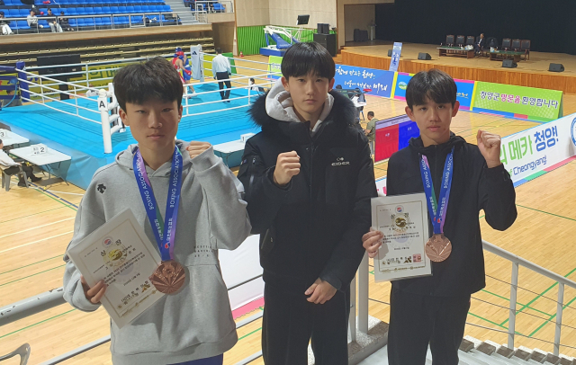 영주중학교 운동부, 올 한해 동안 전국 대회에 출전 각종 수상 휩쓸어