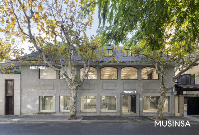 무신사가 중국 상하이 트렌드 거리 안푸루에 첫 해외 오프라인 매장 열었다. 사진=무신사 제공