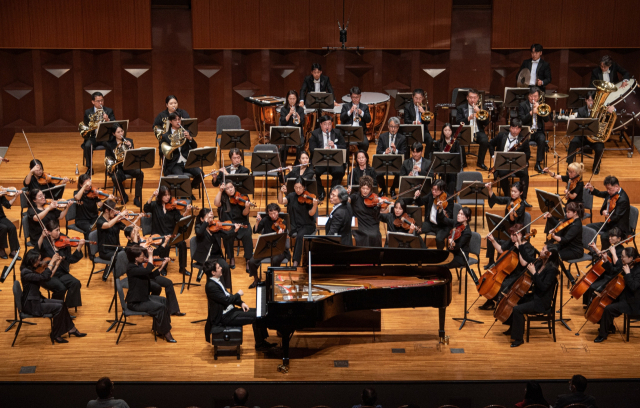 25일 오후 7시(현지시간) 오사카 더 심포니홀에서 대구시향과 일본 피아니스트 카네코 미유지가 