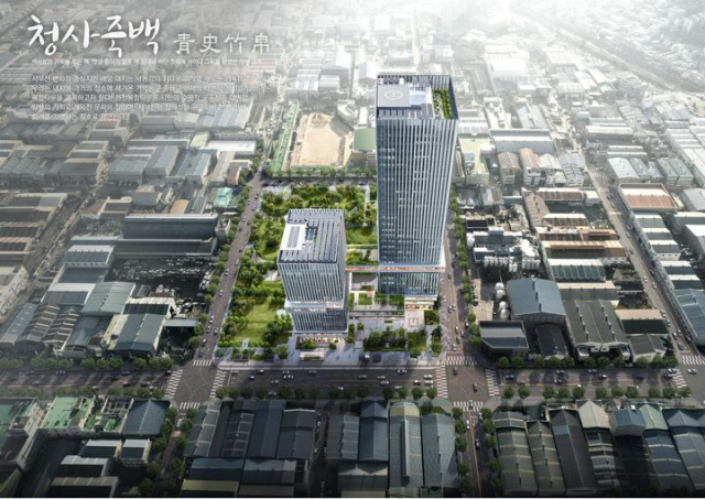 서부산 행정복합타운 조감도. [사진=부산도시공사]