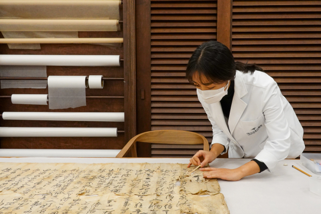 대구간송미술관, 개관 이후 지역 지류문화유산 30점 복원 성공