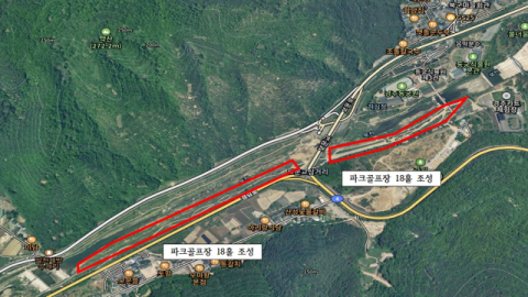경주시, 36홀 북군동 파크골프장 조성 추진