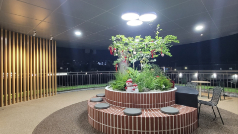 자연을 담은 체류형 독서공간…태전도서관, 야외 독서힐링공간 조성