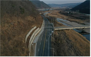 매전-건천 국도건설공사 전경. 2025.12.28. 국토교통부 제공