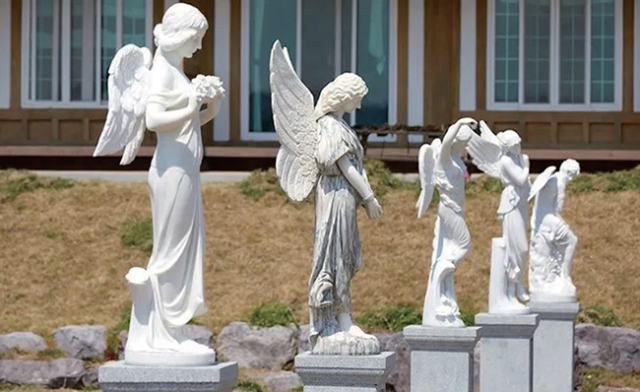 신안군의 천사상. 김달진미술연구소 제공. ⓒ신안군