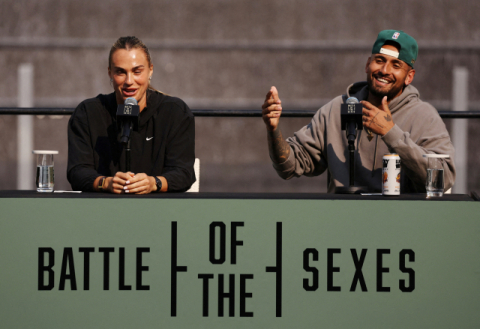 테니스 남녀 성 대결 앞둔 사발렌카 vs 키리오스 