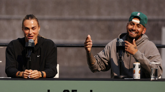 테니스 남녀 性대결 사발렌카 vs 키리오스 