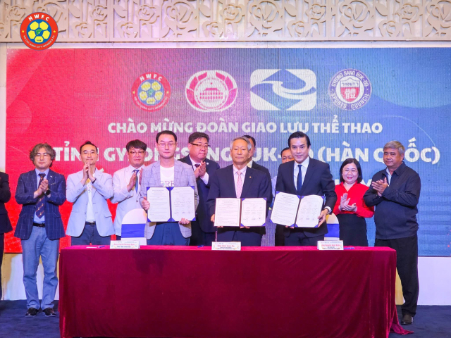 경북도체육회-베트남 호찌민시, 체육교류 MOU 체결