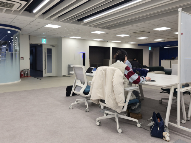 29일 오전 찾은 계명대 도서관 열람실. 김지효 기자