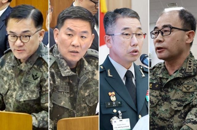 [속보] 국방부, 여인형·이진우·고현석 '파면'…곽종근 '해임
